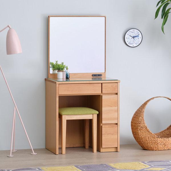 【しまじろう】木製一面鏡ドレッサー しまじろう】木製一面鏡ドレッサー しまじろう】木製一面鏡ドレッサー