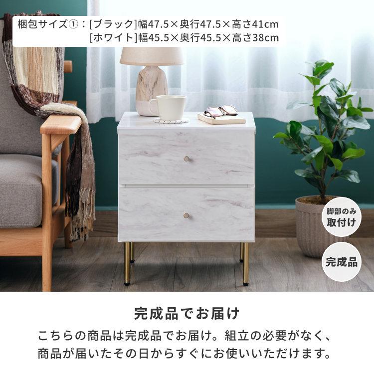 kuri ナイトテーブル 2段チェスト アンティーク イタリア 白系 一生紀（ISSEIKI） ナイトテーブル 白 寝室 サイドテーブル テーブル