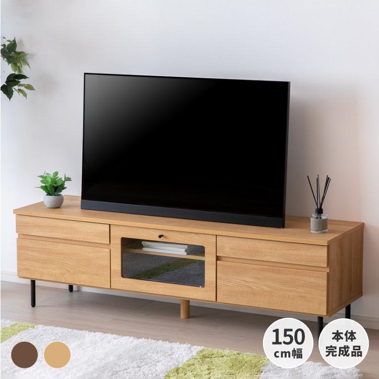 テレビボード テレビ台 2色 収納 ベーシックプラス 44 : 家具