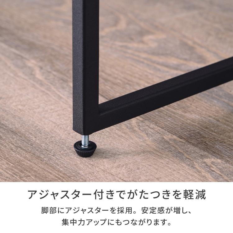 一生紀（ISSEIKI） デスク スリム 机 幅100 PCデスク 学習机 勉強机