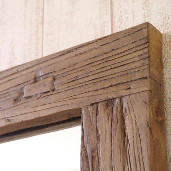 GART（ガルト） 鏡 壁掛け おしゃれ 木製 姿見 全身 立てかけ 古材