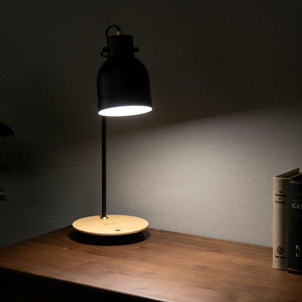 アウトレット】 テーブルランプ おしゃれ デスクライト ワイヤレス充電