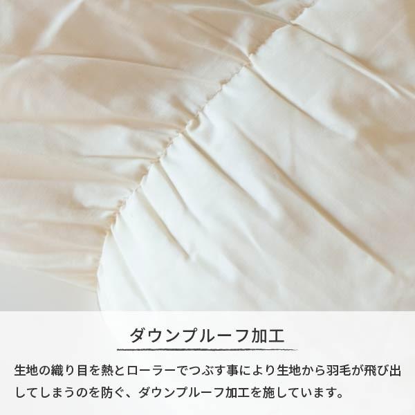 一生紀（ISSEIKI） 【アウトレット】 羽毛布団 ダブル ダウン ネルラ