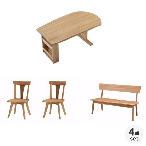 ダイニング4点セット ダイニング テーブル KAGURA : 家具インテリア