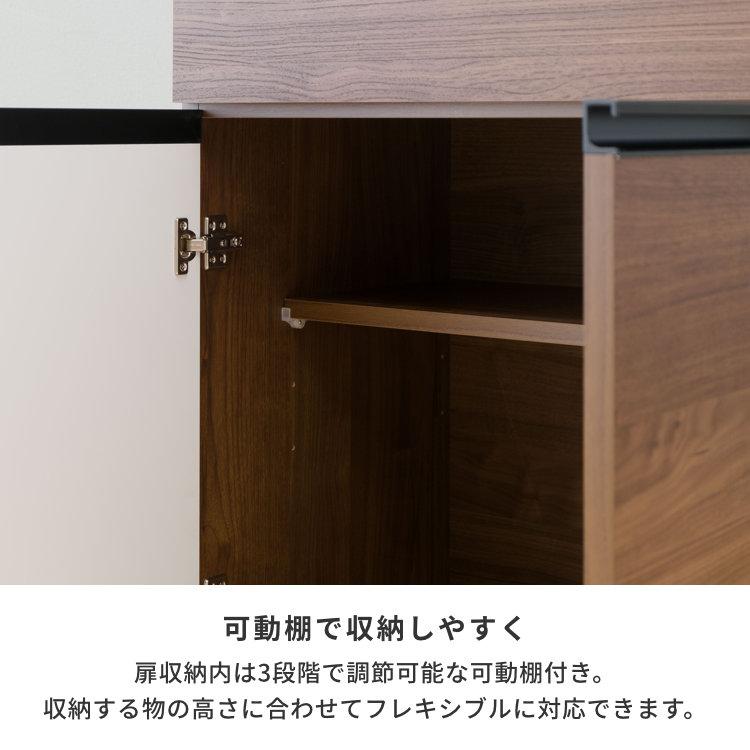 木目調カウンターテーブル 60cm キッチンカウンター 幅60cm スライドテーブル 木目柄 アルテ : 家具