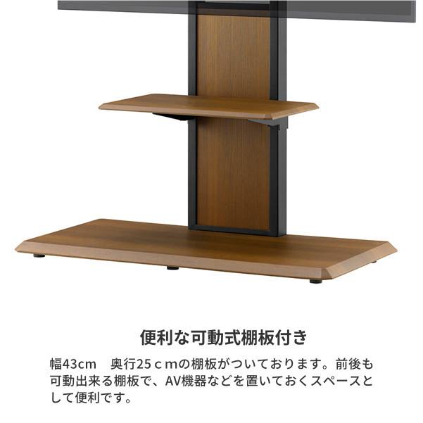 朝日木材加工 テレビスタンド 壁寄せ 壁掛け 40〜65V対応 : 家具