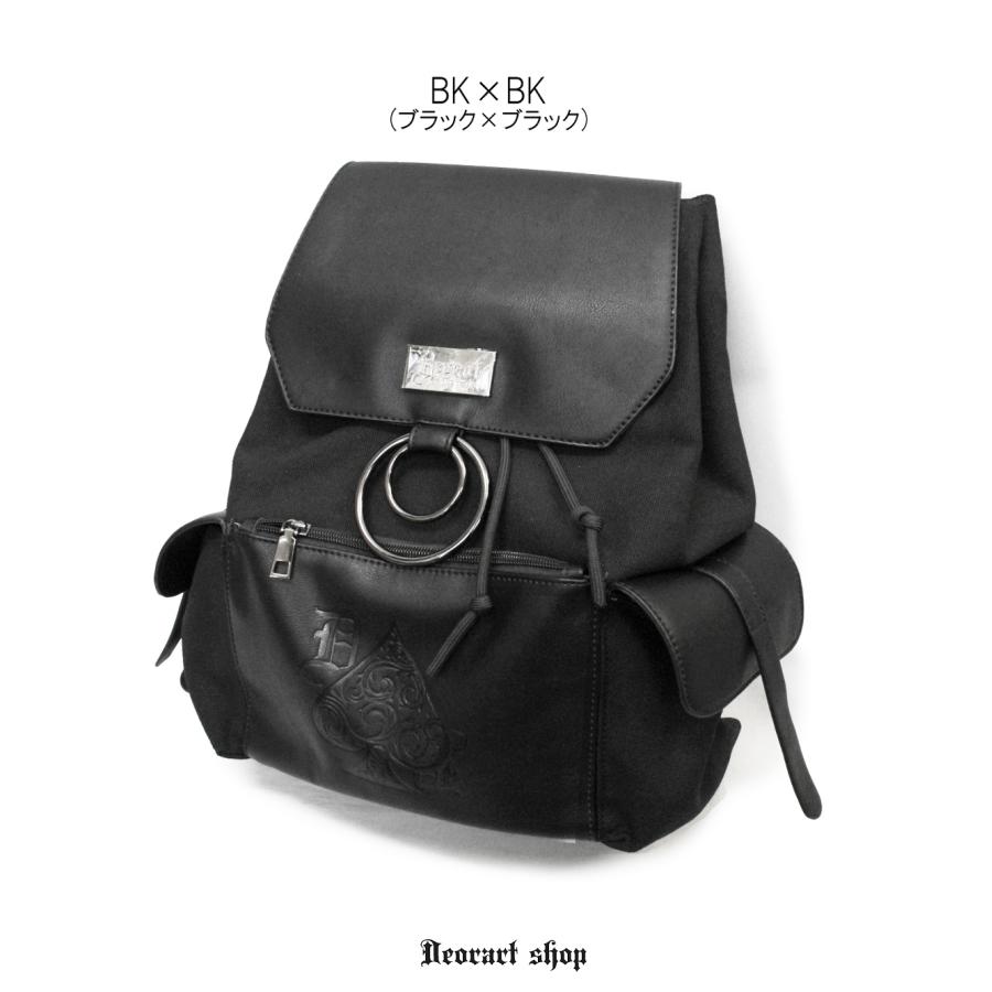 Deorart（ディオラート） Spadeエンブレム リング付 リュック BG002 