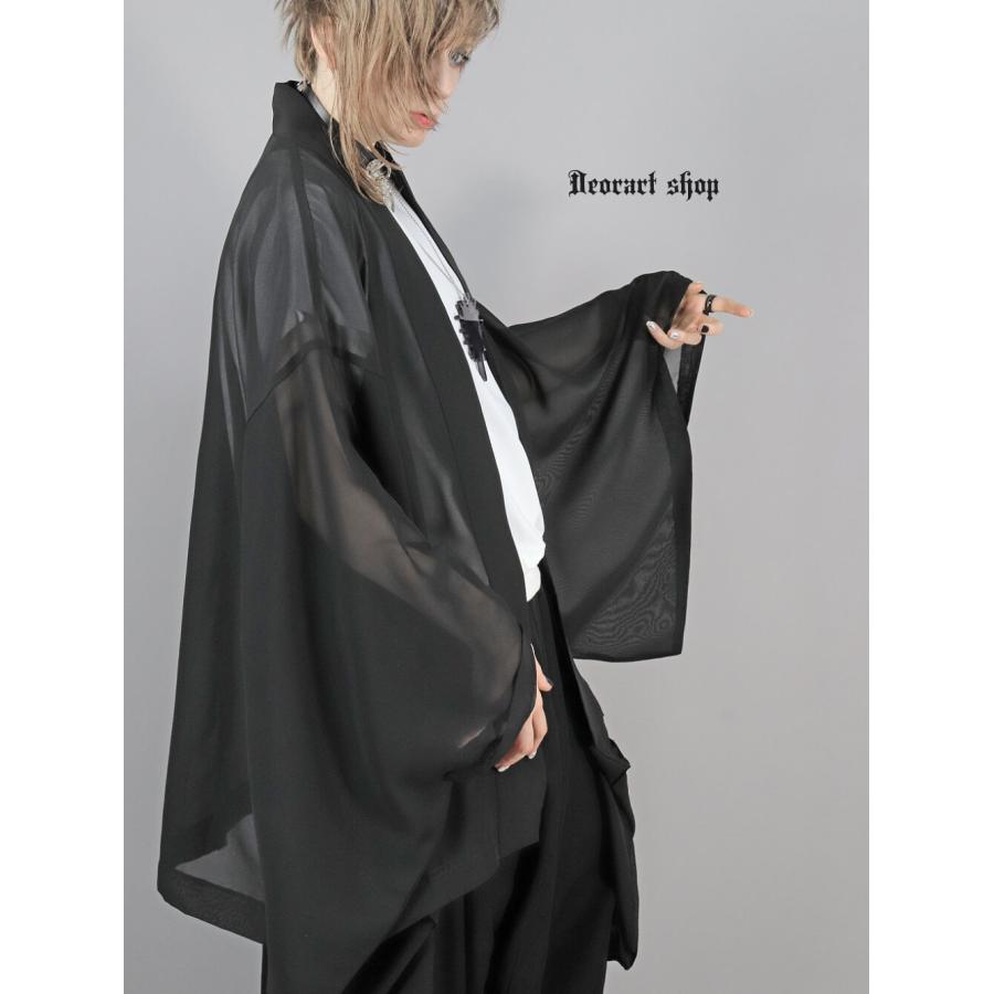 Deorart（ディオラート） [ 透け感シアー ] KIMONO袖 ロングトッパー 