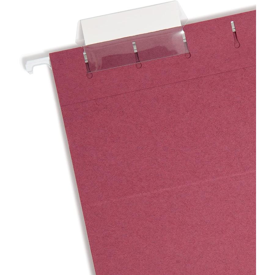 Hanging File Folders  1/5 Tab  11 Point Stock  Letter  Maroon  25/Box (並行輸入品)　並行輸入品｜dep-dreamfactory｜02