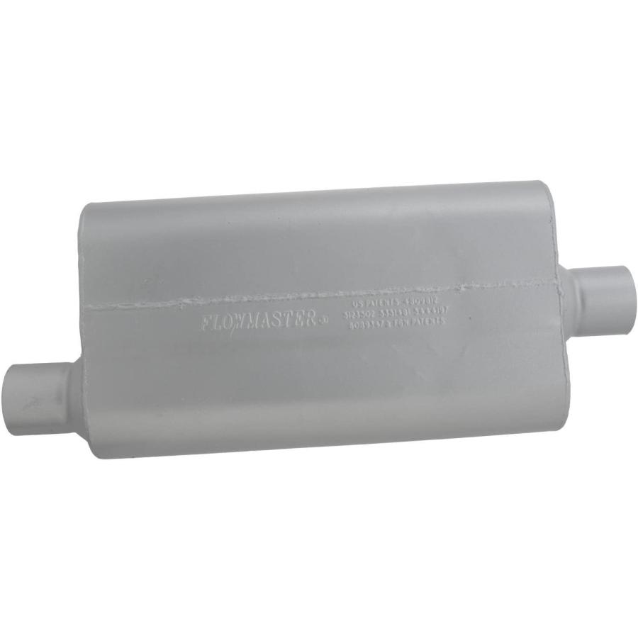 Flowmaster　942551　50　141［並行輸入］　2.50　2.50　OUT　Muffler　Delta　IN　Center　Flow　Offset　Moderate　Sound　並行輸入品