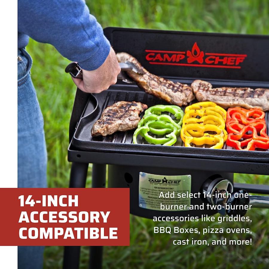 Camp Chef Explorer Two Burner Stove Two 30 000 BTU's castaluminum