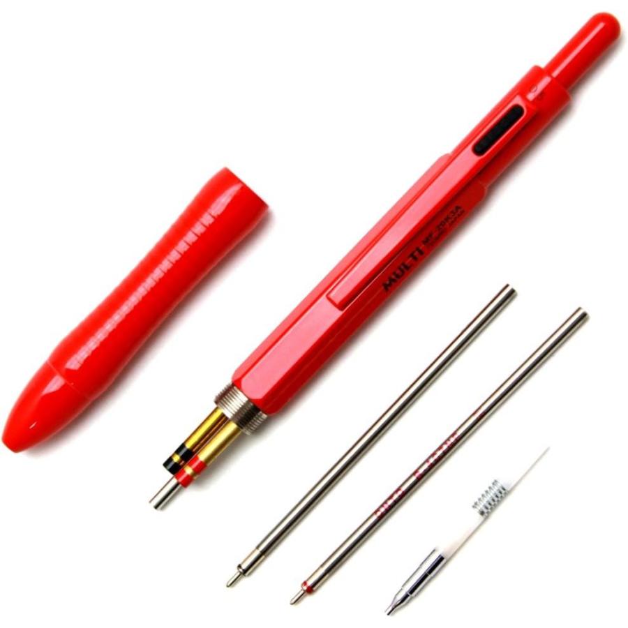 並行輸入品】オート 多機能ペン MULTI 2+1 イタアカ MF-20K3A-イタアカ