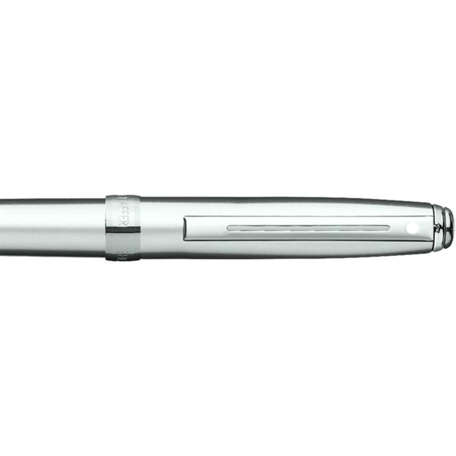 【並行輸入品】Sheaffer Prelude ミニブラシクローム N/T ボールペン 9800-2の画像