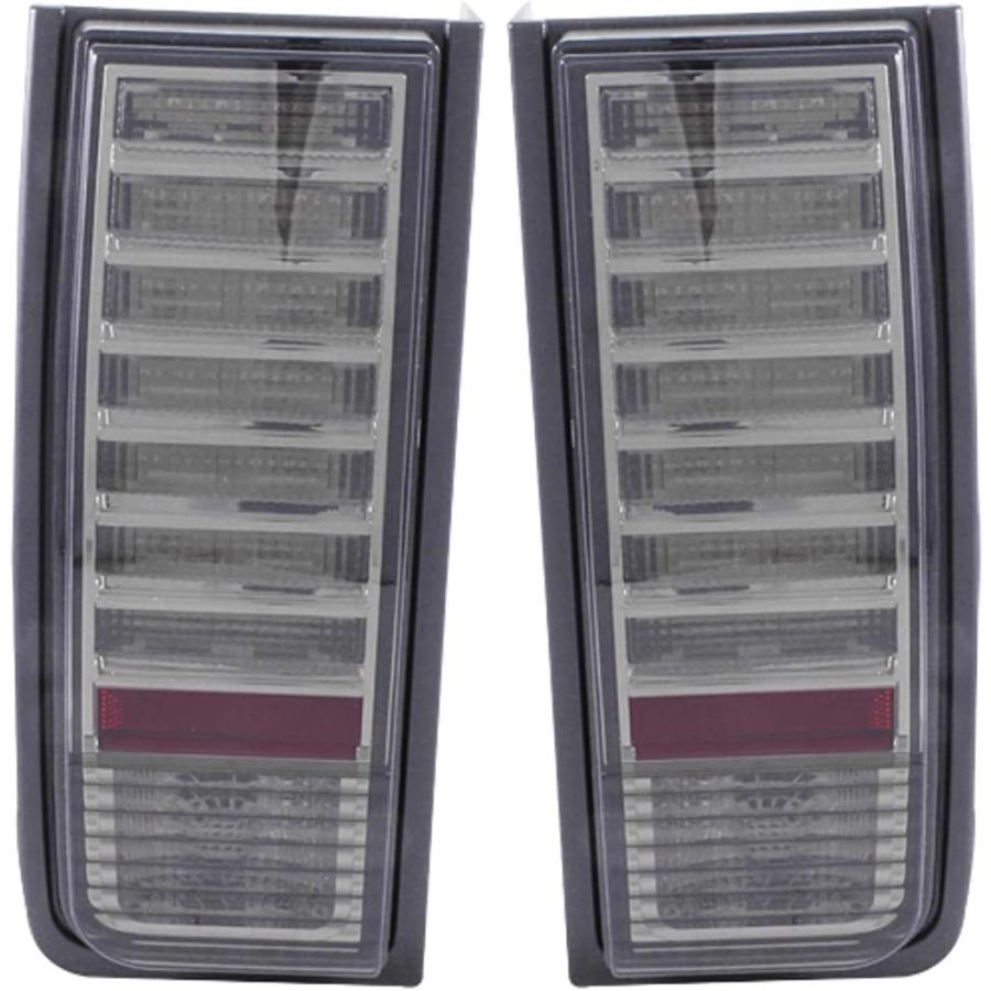 並行輸入品】AnzoUSA 321246 スモークLEDテールライト ハマーH2