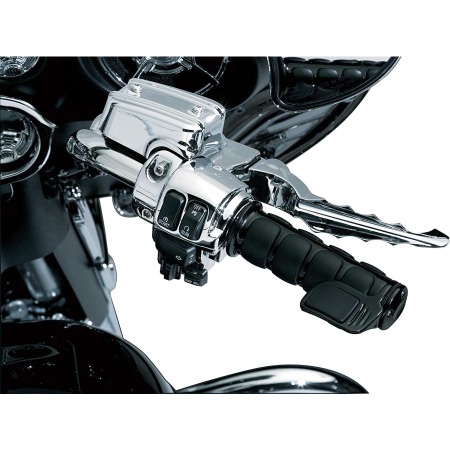 【並行輸入品】Kuryakyn 6321 Premium ISO Handlebar Grips for Electronic Throttle Coの画像