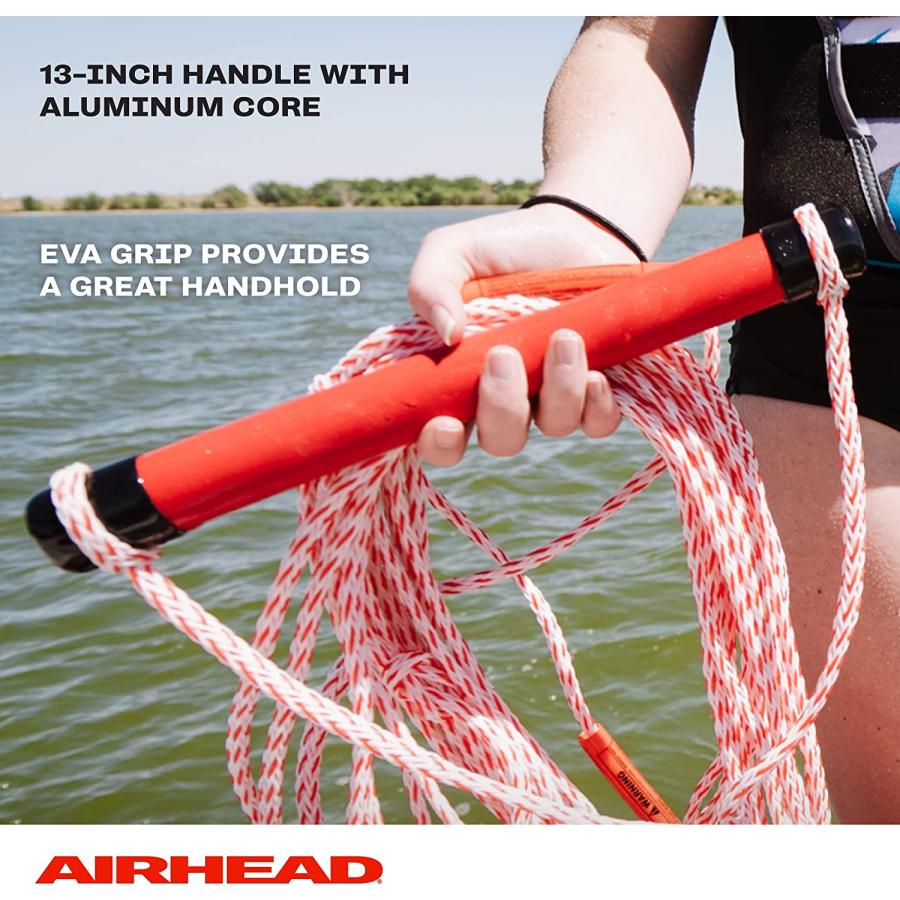 【並行輸入品】Airhead AHSR-1EVA 1 Section Ski Rope with EVA Handle by Airheadの画像