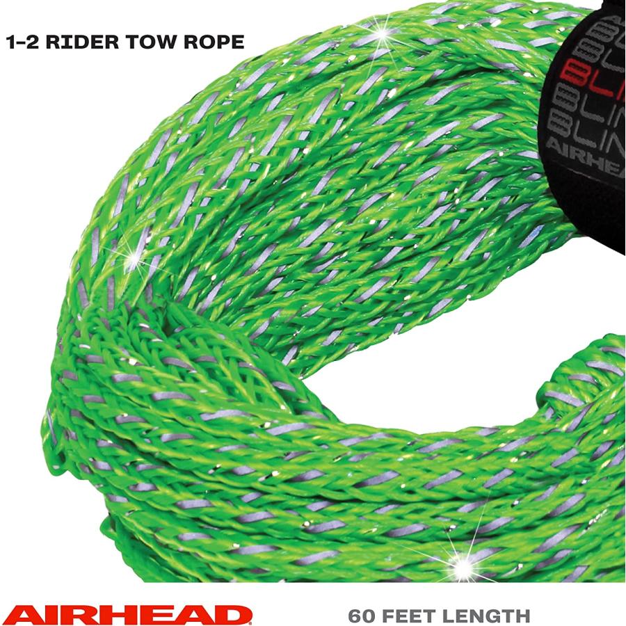 【並行輸入品】Airhead Bling Tow Rope for 1-2 Rider Towable Tubes  Water Skis  Wakeの画像