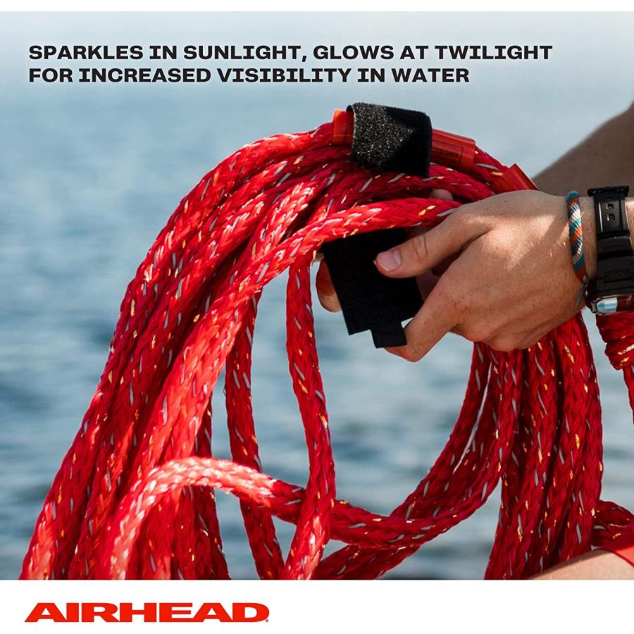【並行輸入品】Airhead Bling Tow Rope for 1-2 Rider Towable Tubes  Water Skis  Wakeの画像