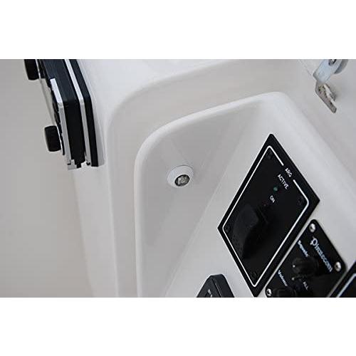 【並行輸入品】Light  Exuma  1inch Dome  Stainless  Blueの画像