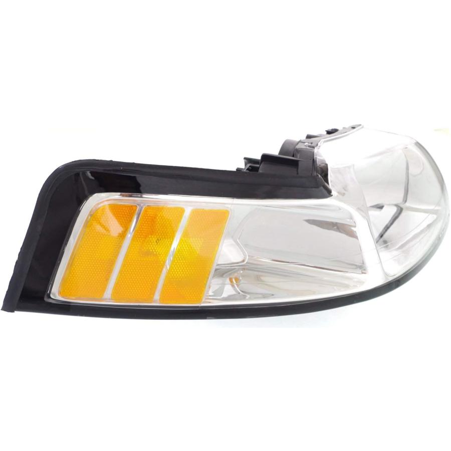 【並行輸入品】Evan-Fischer Headlight Set Compatible with 1999-2004 Ford Mustang Leの画像