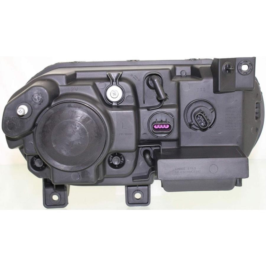 【並行輸入品】Evan Fischer Driver Side Headlight Compatible with 2008-2014 Dodge C