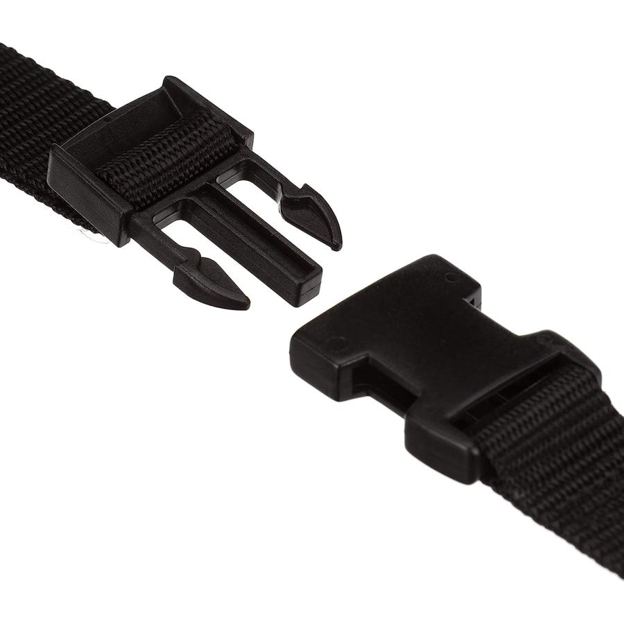 【並行輸入品】Seachoice ボートカバー タイダウンストラップ ダウンキット ブラック ストラップ12本付き　_4