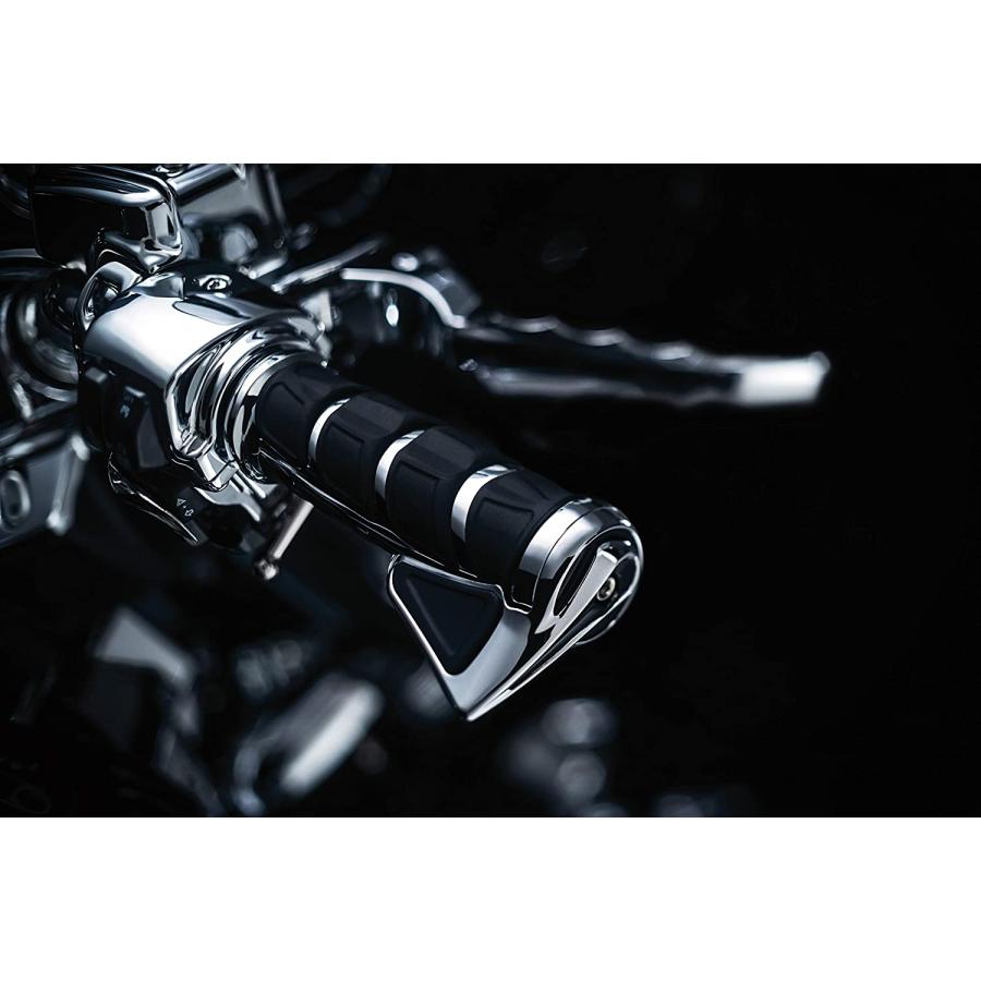並行輸入品】6350 CHROME KINETIC GRIPS クローム キネティック
