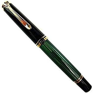 Pelikan　万年筆　 スーベレーン　M600　緑縞　B　太字 並行輸入品】ペリカン 万年筆 スーベレーン M600万年筆緑縞 B 太字