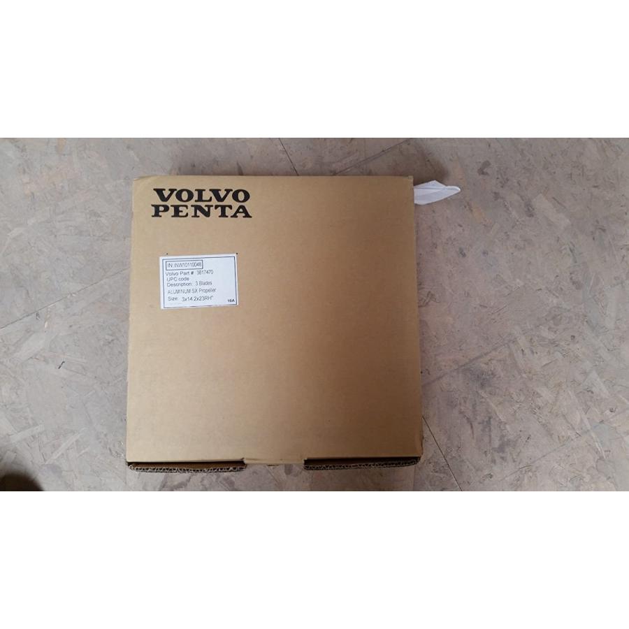 【並行輸入品】OEM ボルボ ペンタ マリン SX アルミニウム 3ブレード プロペラ 14.25 x 23 プロペラ 3817470　_1