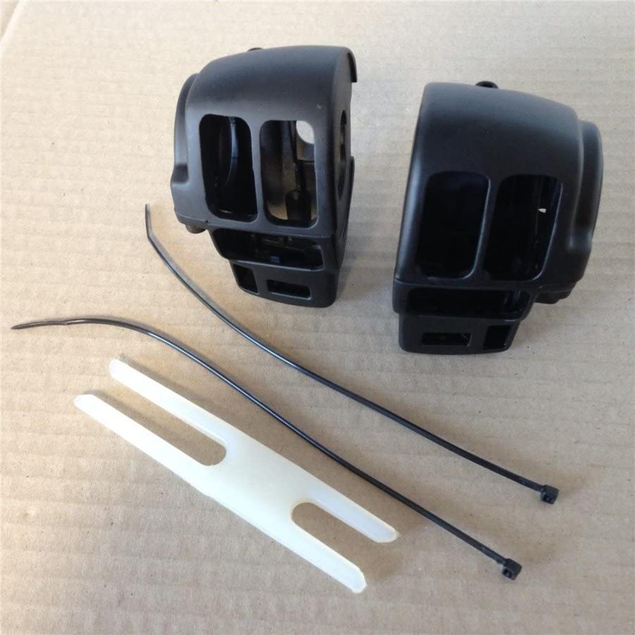 【並行輸入品】HTTMT MT265-008- ブラックスイッチハウジングカバー 1996-2012 Harley Davidson Electraの画像
