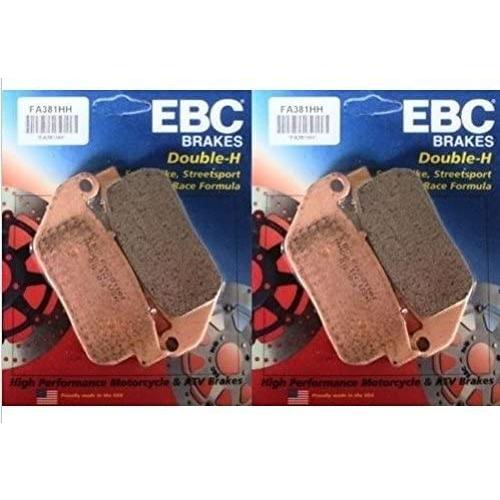 Brake Pads For Harley Davidson 2000-2007 Dyna, Electra Glide, Road King, Softail - Sintered Front & Rear Sets (3 Sets Total)