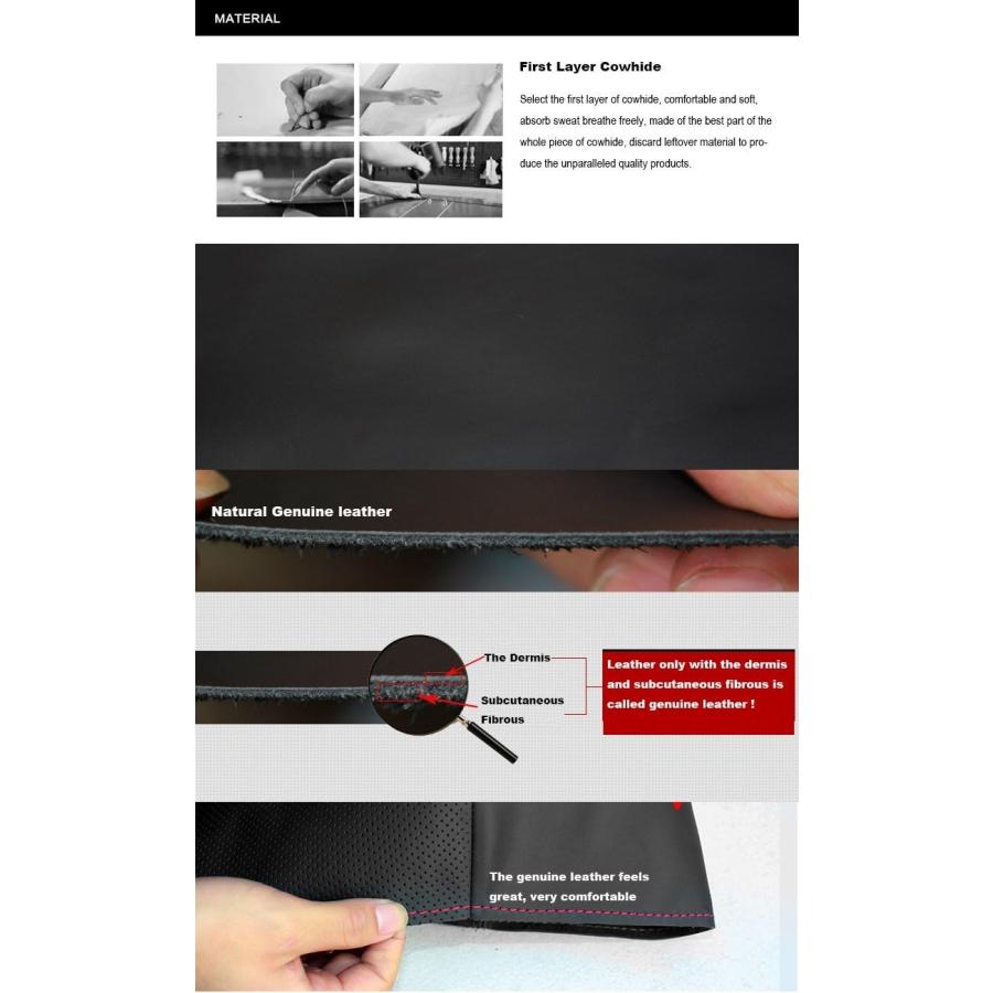 並行輸入品】本革 ハンドル・カバー シボレー・トラバース