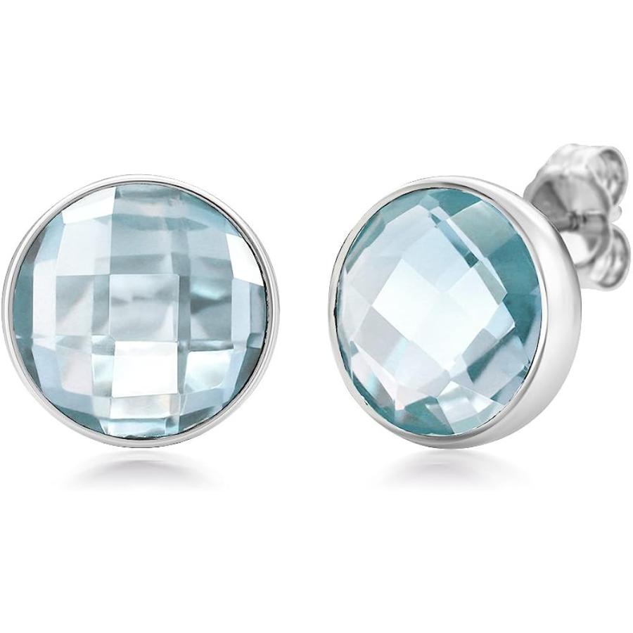 並行輸入品】Gem Stone King 7カラット ラウンド チェッカーボード 