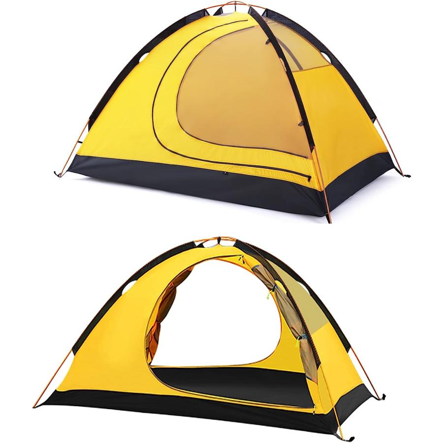 GEERTOP テント 2人用 ソロテント 軽量 4シーズン 二重層 耐水圧 GEERTOP テント 2人用 ソロテント 軽量 4シーズン 二重層 耐水圧