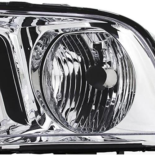 【並行輸入品】Spec-D Tuning LH-MST05-RS フォード マスタング Gt ベース シェルビー クローム クリア ヘッドライトの画像