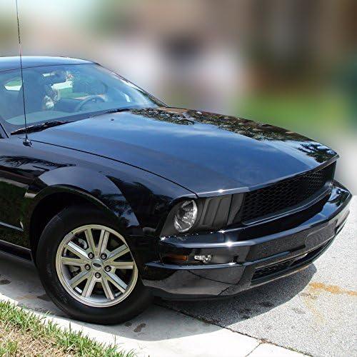 【並行輸入品】Spec-D Tuning LH-MST05JM-RS Ford Mustang V6 V8 Black Crystal Headligの画像