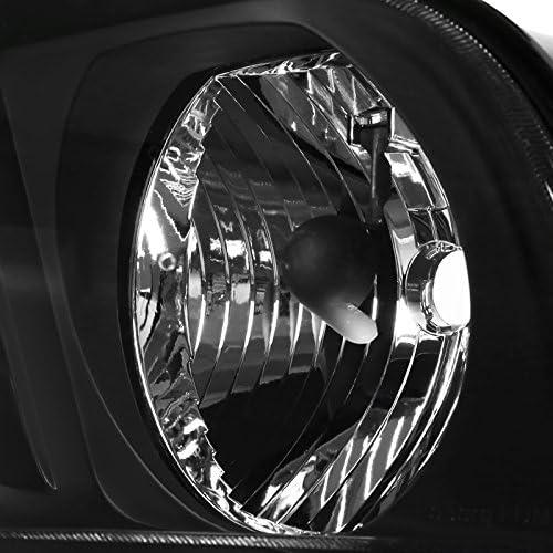 【並行輸入品】Spec-D Tuning LH-MST05JM-RS Ford Mustang V6 V8 Black Crystal Headligの画像