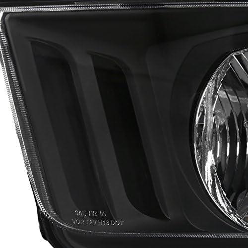 【並行輸入品】Spec-D Tuning LH-MST05JM-RS Ford Mustang V6 V8 Black Crystal Headligの画像