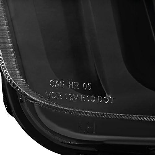 【並行輸入品】Spec-D Tuning LH-MST05JM-RS Ford Mustang V6 V8 Black Crystal Headligの画像