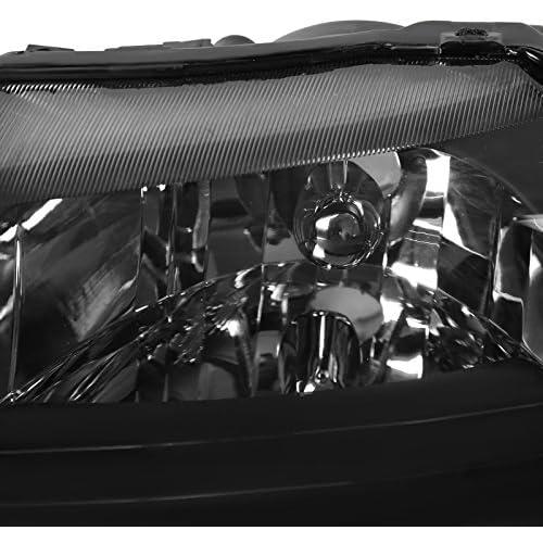 【並行輸入品】Spec-D Tuning LH-MST99JM-RS フォード マスタング GT V6 ヘッドライト ブラックランプの画像