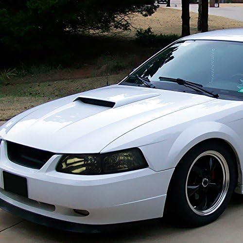 【並行輸入品】Spec-D Tuning LH-MST99JM-RS フォード マスタング GT V6 ヘッドライト ブラックランプの画像