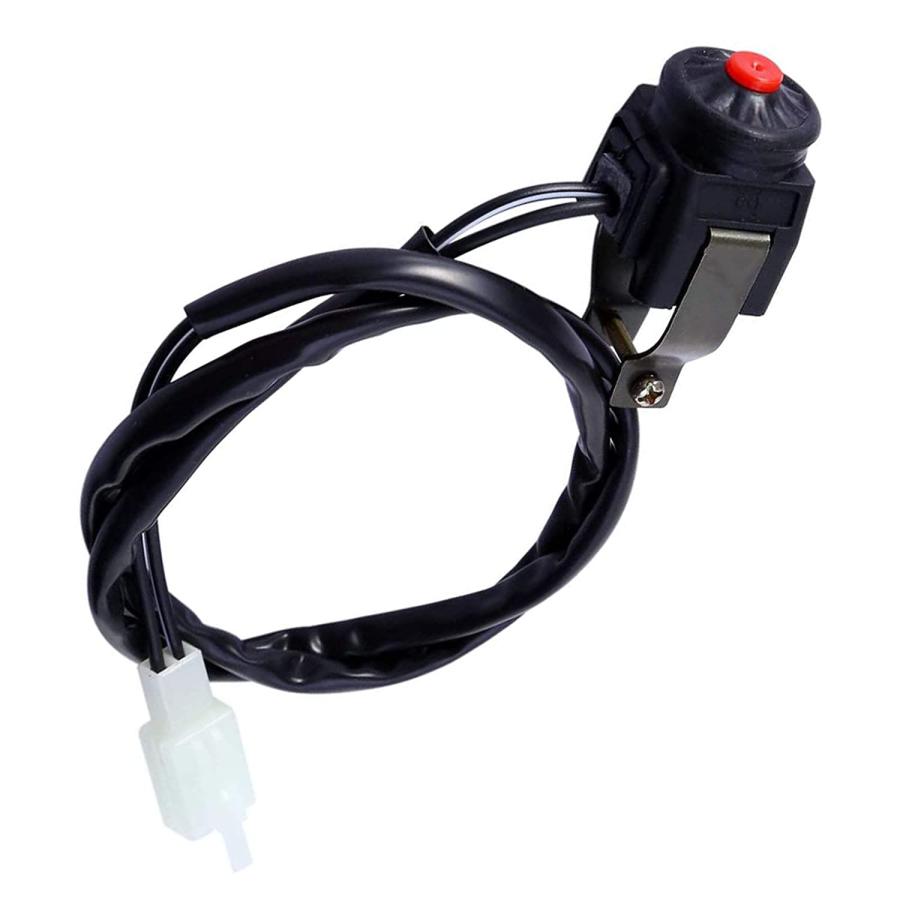 【並行輸入品】PerfecTech Koscar Storeは、ユニバーサルバイクスイッチハンドルバー オートバイ キルストップ スイッチ ホーンボタの画像