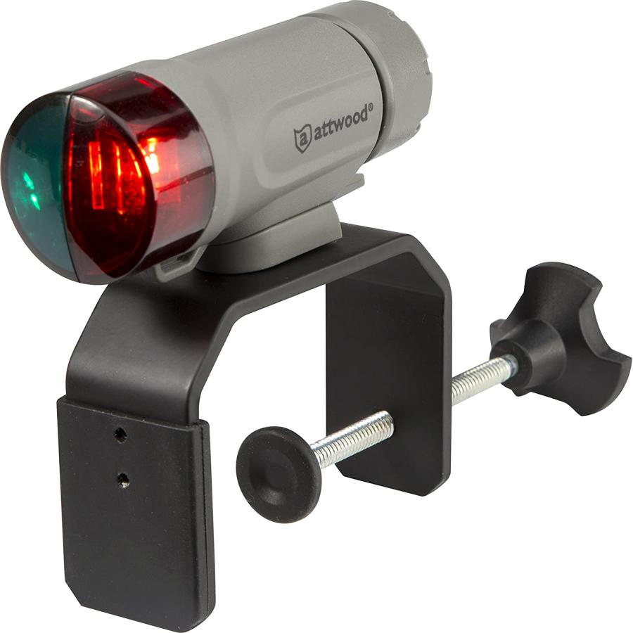 【並行輸入品】attwood 14190-7 Water-Resistant Portable Clamp-On LED Light Kit withの画像