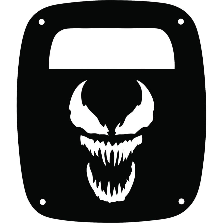 並行輸入品】jeeptails Venom ジープTJラングラーテールランプカバー 2