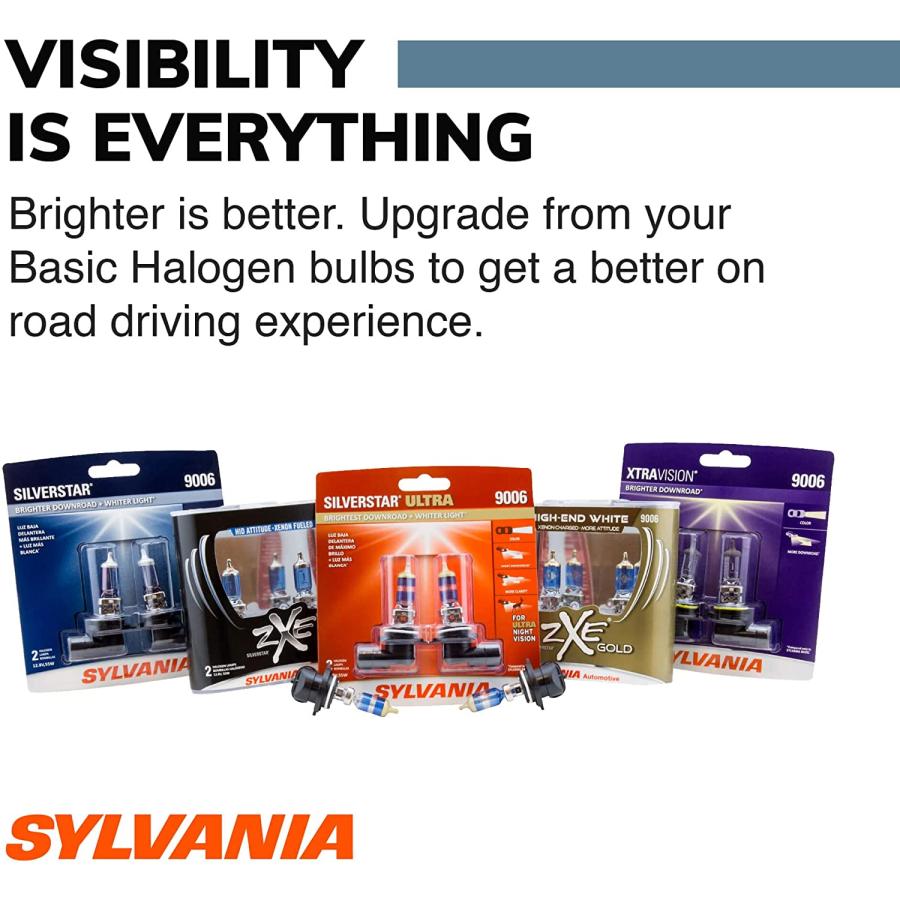 SYLVANIA D3S SilverStar zXe HID (High Intensity Discharge) Headlight Bulb High Performance