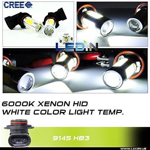 Web LEDIN 9005 H10 Plasma Projector LED Fog Driving Light Bulb 9145 HB3 11W White　並行輸入品