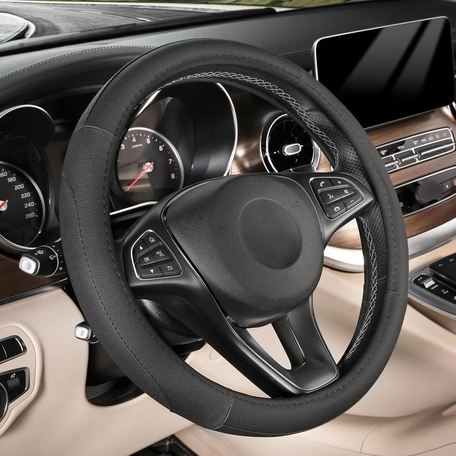 並行輸入品】SEG Direct ハンドルカバー 自動車用ステアリングカバー