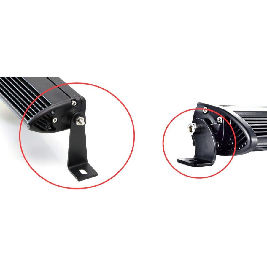 【並行輸入品】iJDMTOY 2-Pack Universal Side Mounting Brackets Compatible with Stra_3
