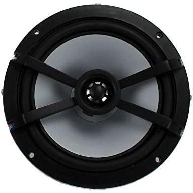 【並行輸入品】KM8 8-INCH (160mm) Marine Coaxial Speakerswith 1 tweeters LED Charcoの画像