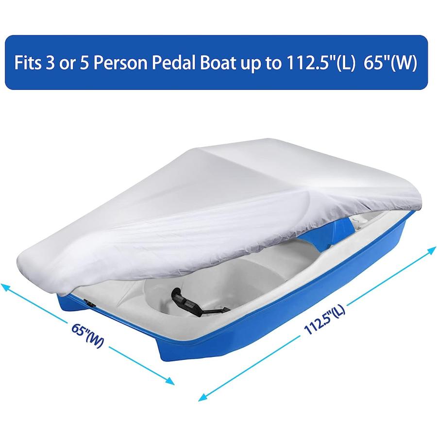 【並行輸入品】i COVER Water Proof Heavy Duty PEDAL BOAT COVER fit 3 or 5 person peの画像